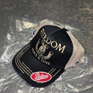 Palace Freedom Distressed Trucker Hat